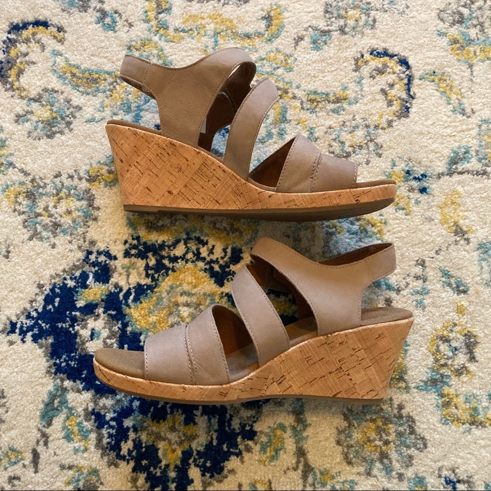 Rockport Blanca Wedge Sandal Size 10
